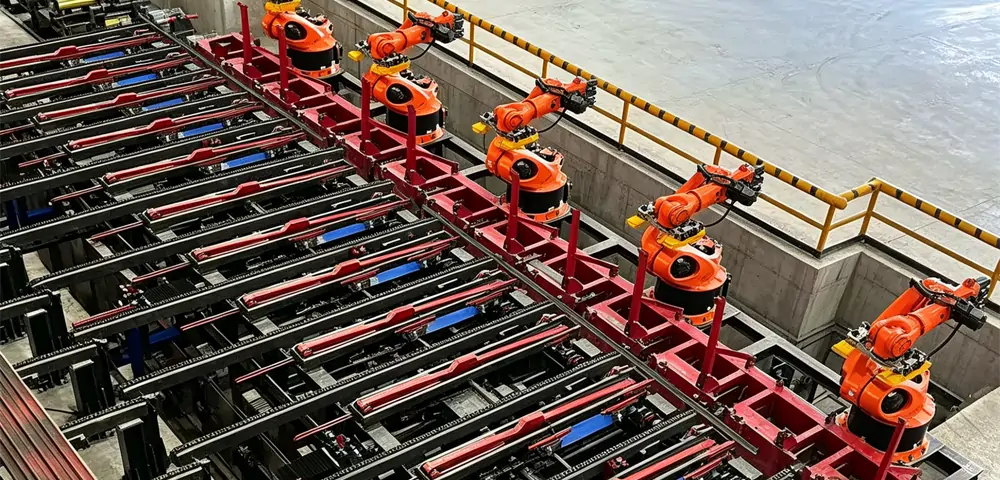 Steel Palletizing Robot